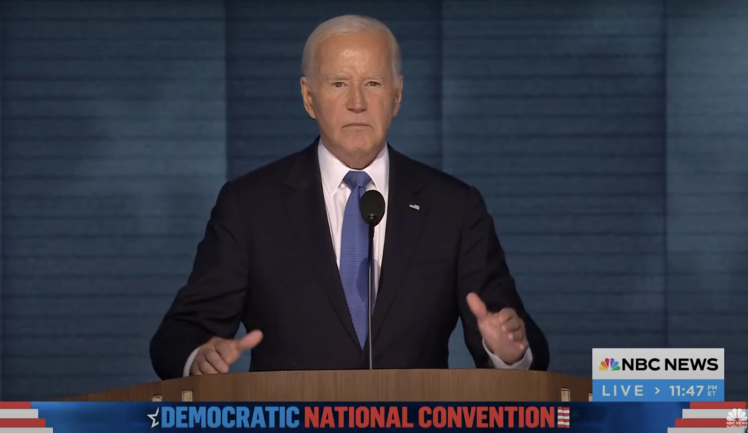 Biden’s Convention Speech Made Absurd Claims About His Gaza Policy